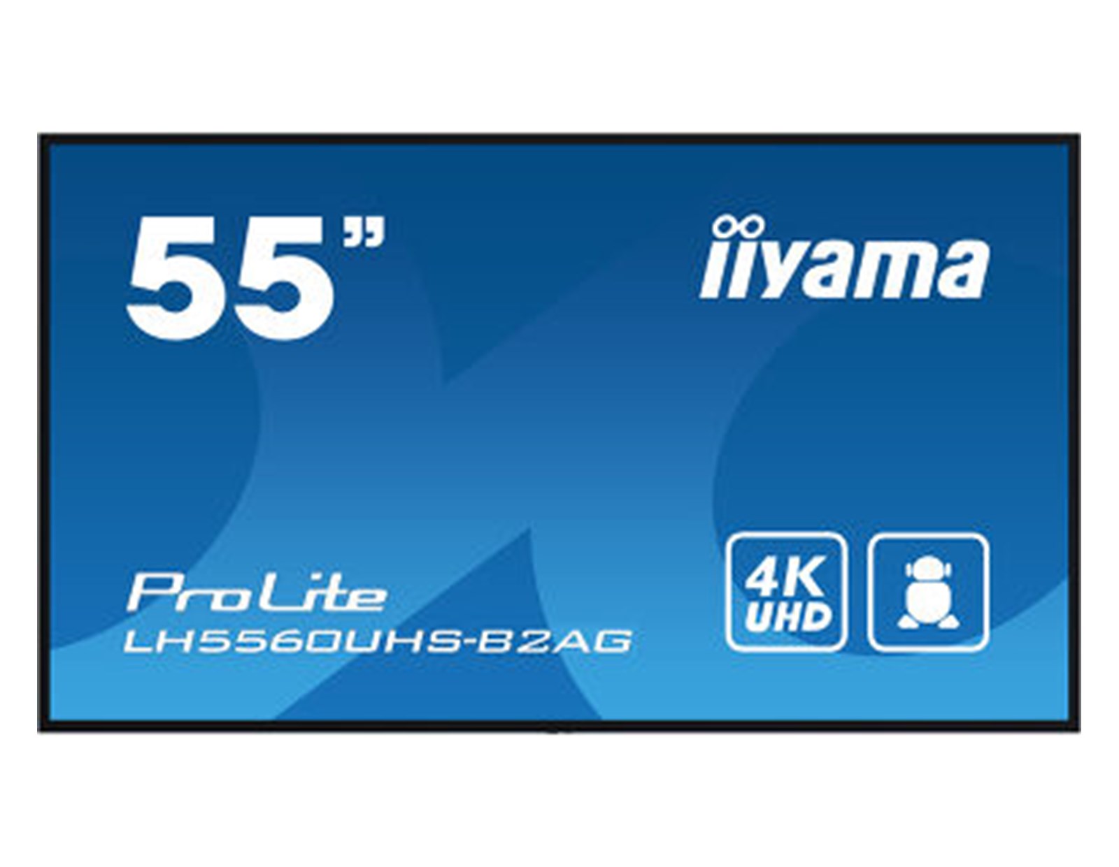 IIYAMA 55" LH5560UHS-B2AG 4K UDH (3840x2160) VA Signage 24/7, 500 cd/m2, 4000:1, Android OS, E-Share, iiSignage2
