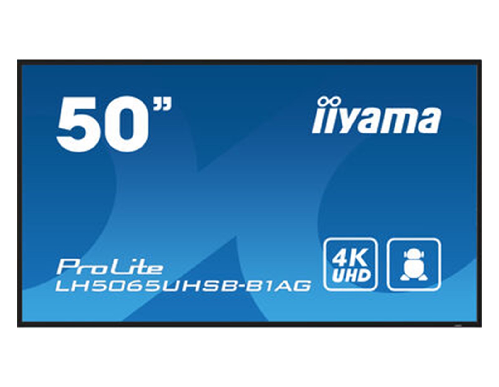 IIYAMA 50" LH5065UHSB-B1AG 4K UHD (3840x2160) VA Signage 24/7, 800 cd/m2, 5000:1, Android OS, E-Share, iiSignage2