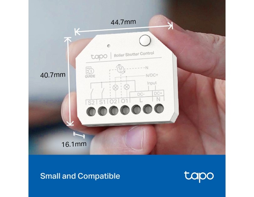 TP-Link Tapo S112 Smart Switch Module  2.4GHz, 802.11b/g/n, Bluetooth, Tapo app, Wi-Fi kontrola, Timer/Schedule postavke, Amazon Alexa/Google Assistant