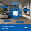 TP-Link Tapo S112 Smart Switch Module  2.4GHz, 802.11b/g/n, Bluetooth, Tapo app, Wi-Fi kontrola, Timer/Schedule postavke, Amazon Alexa/Google Assistant
