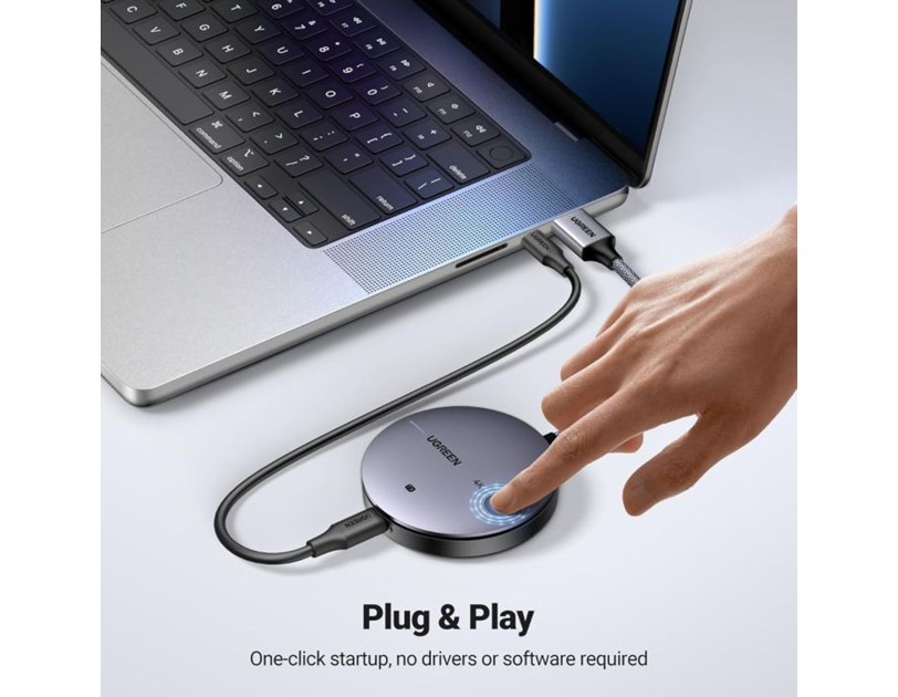 Ugreen UGREEN bežični HDMI adapter 4K 30Hz 2.4G/5G za laptop , PC, TV ili projektor  (90909A)