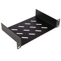 Roline 10" 1U fiksna polica, D=150mm, crna