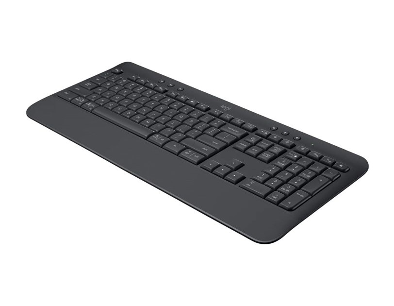 Logitech K650 Signature bežična tipkovnica, USB, crna (920-010945)