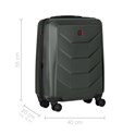 Wenger Prymo Carry-On kofer, 36/43 L, dimenzije 55 x 40 x 20 cm, antracit