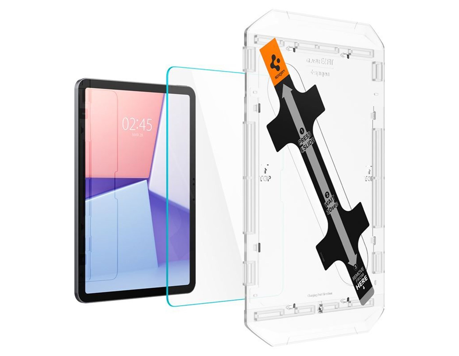 Spigen Glass tR EZ Fit 1 Pack - iPad Air 11" (2026/2025/2024) AGL07798