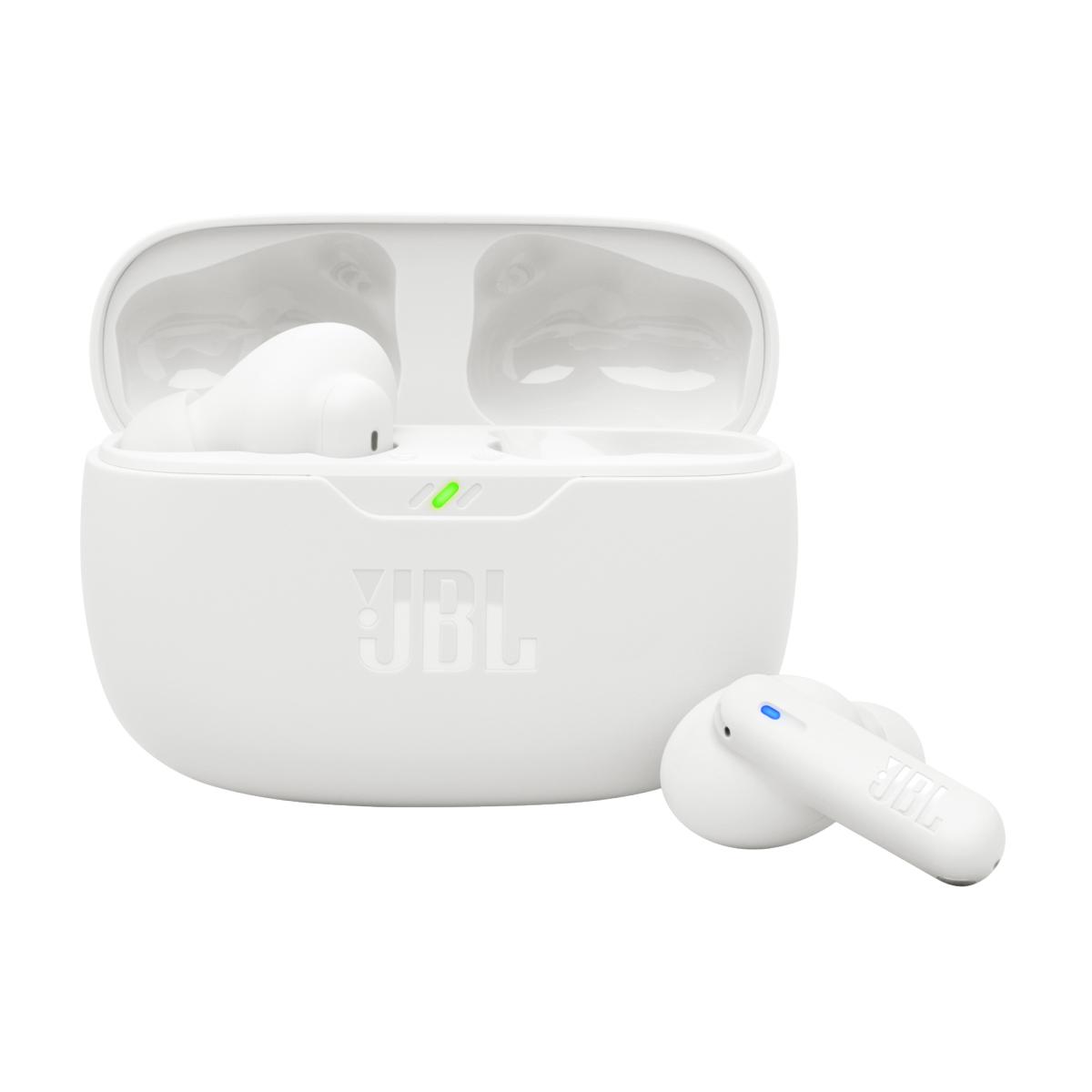 JBL Vibe BEAM2, BT5.3, in-ear bežične slušalice s mikrofonom, IP54, bijele