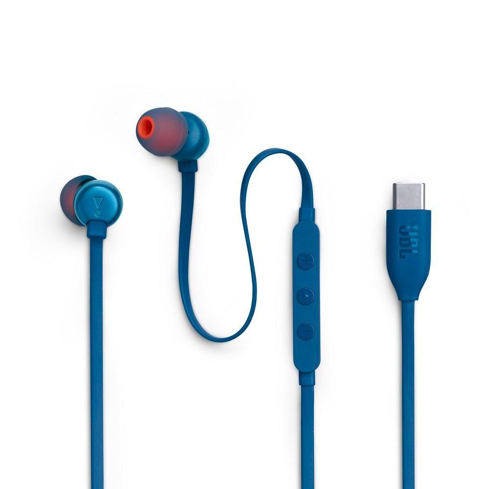 JBL Tune 310C In-ear USB-C slušalice s mikrofonom, plave 