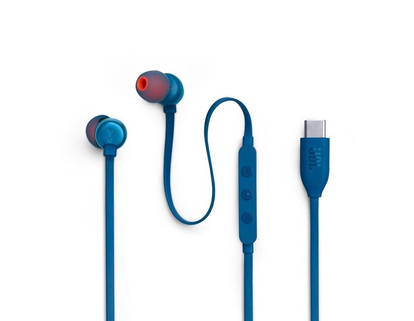 JBL Tune 310C In-ear USB-C slušalice s mikrofonom, plave 