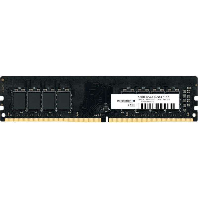 Innovation IT DIMM 16GB DDR4 3200MHz, CL16-20-20 1.35V
