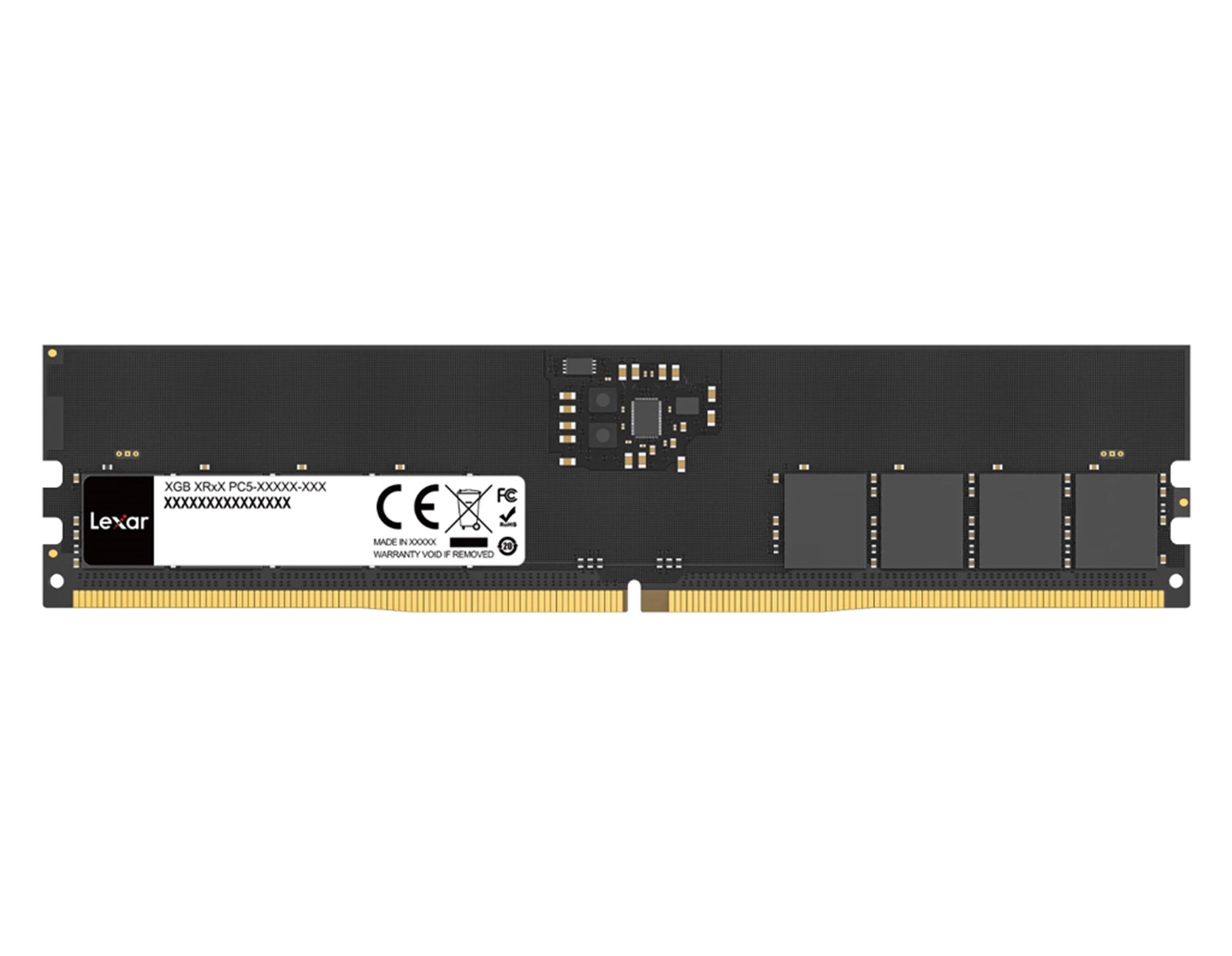 Lexar DIMM 16GB DDR5 4800MHz CL40 1.1V