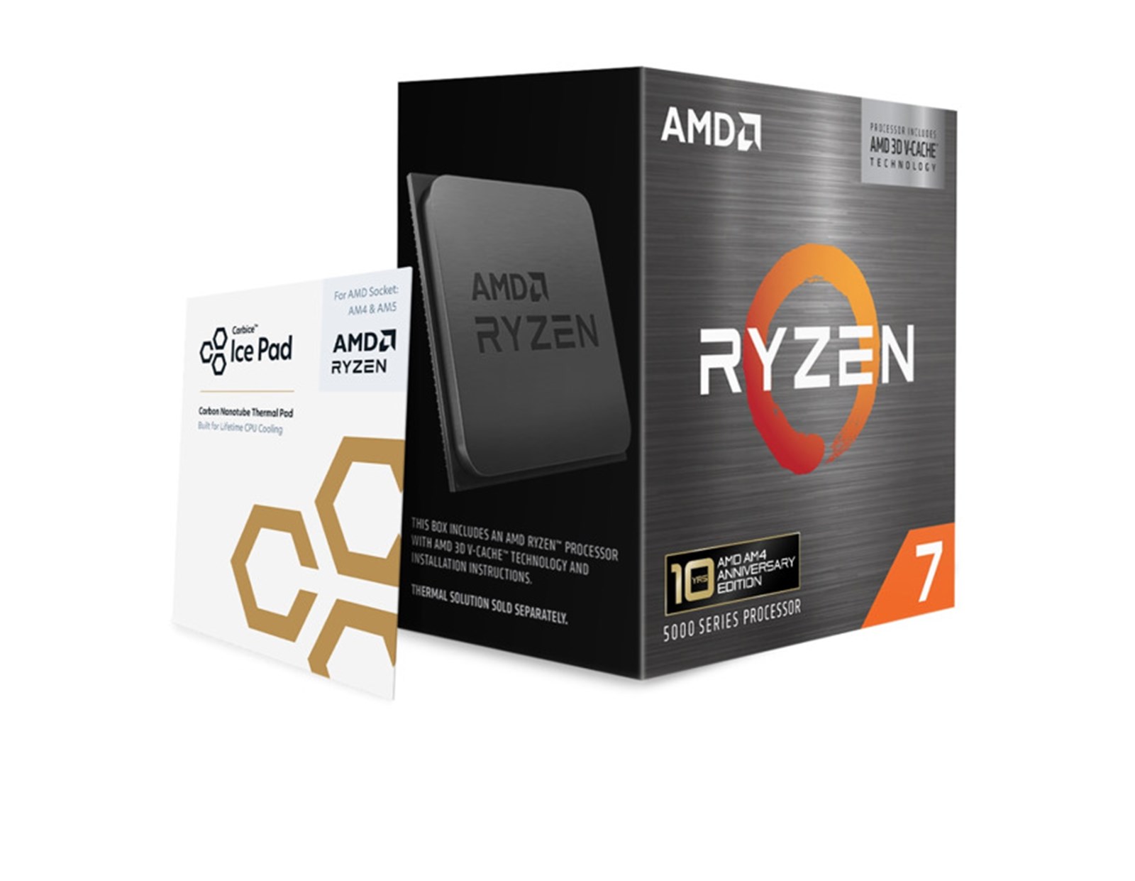 AMD Ryzen 7 5800X3D 3.4/4.5GHz (8 Cores), Socket AM4, 96MB cache, 105W, bez hladnjaka