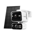 TP-Link Tapo C675D kamera + Tapo A202 Solar panel, 4K/8MP (3840x2160), 10000mAh punjiva li-lon bater, microSD, 6×Spotlights, detekcija pokreta, IP65, Dual Lens/Telephoto, Wi-Fi/Tapo app