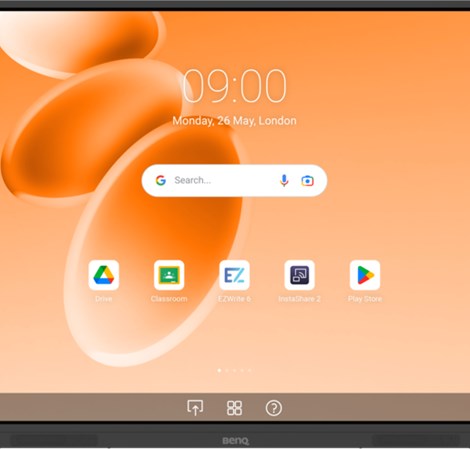 BenQ 75" RE7505E Touchscreen 4K UHD (3840x2160) IPS, 16:9, 8GB/128GB, 450 cd/m2, 1200:1