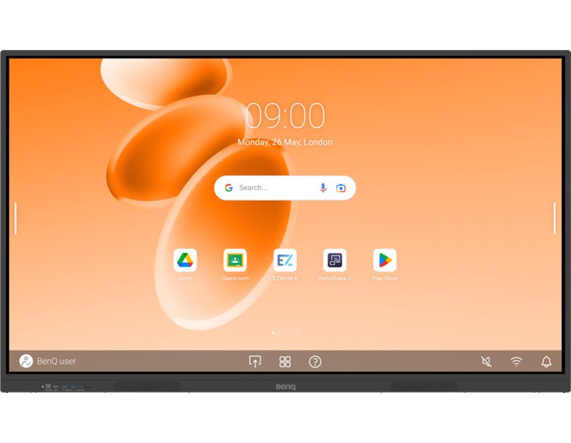BenQ 75" RE7505E Touchscreen 4K UHD (3840x2160) IPS, 16:9, 8GB/128GB, 450 cd/m2, 1200:1