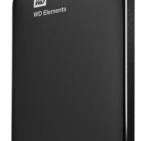 Western Digital Elements 4TB Portable 2.5" HDD USB 3.2 Gen1 (WDBU6Y0040BBK-WESN)