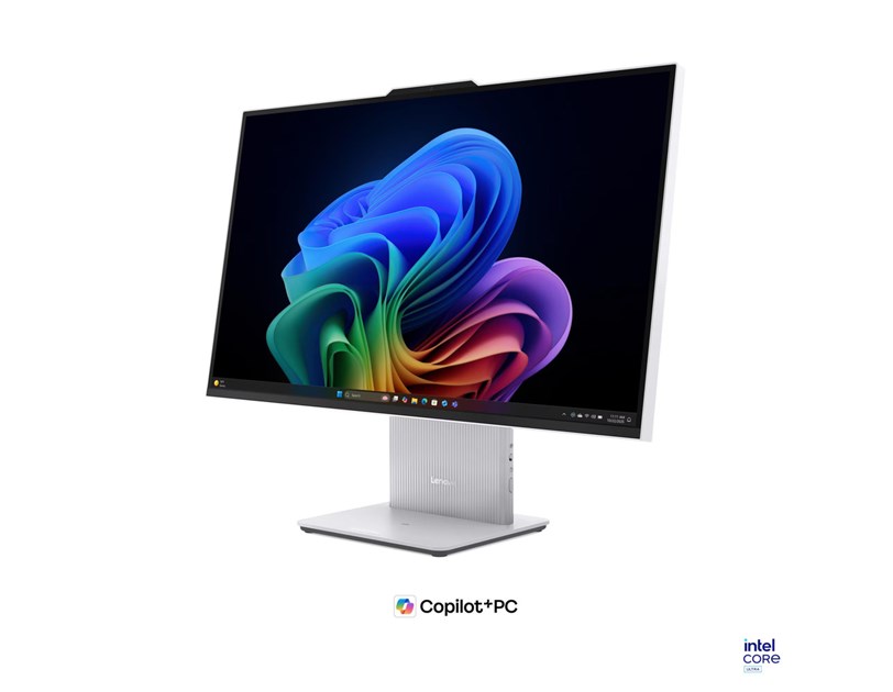 Lenovo IdeaCentre AIO 27IPH11 27" QHD, Intel Core Ultra 7 355, 16GB DDR5, 1TB SSD, Integrated Graphics, WiFi7/BT5.4, tipk./miš, Win 11 Pro, Cloud Grey (F0JJ000USC-W11P)