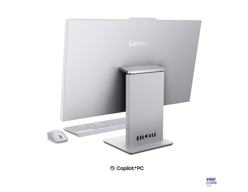 Lenovo IdeaCentre AIO 27IPH11 27" QHD, Intel Core Ultra 7 355, 16GB DDR5, 1TB SSD, Integrated Graphics, WiFi7/BT5.4, tipk./miš, Win 11 Pro, Cloud Grey (F0JJ000USC-W11P)
