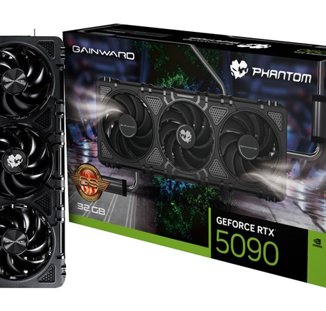 Gainward GeForce RTX 5090 Phantom GS 32GB GDDR7/512-bit, PCI-E 5.0, 1×HDMI/3×DP