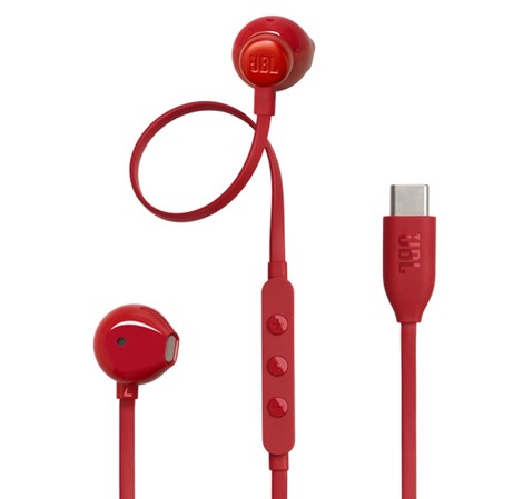 JBL T305C USB-C crvene
