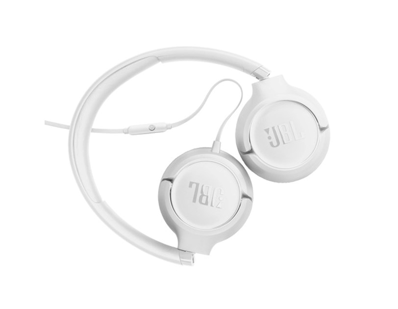 JBL Tune 530, naglavne slušalice, USB-C, bijele