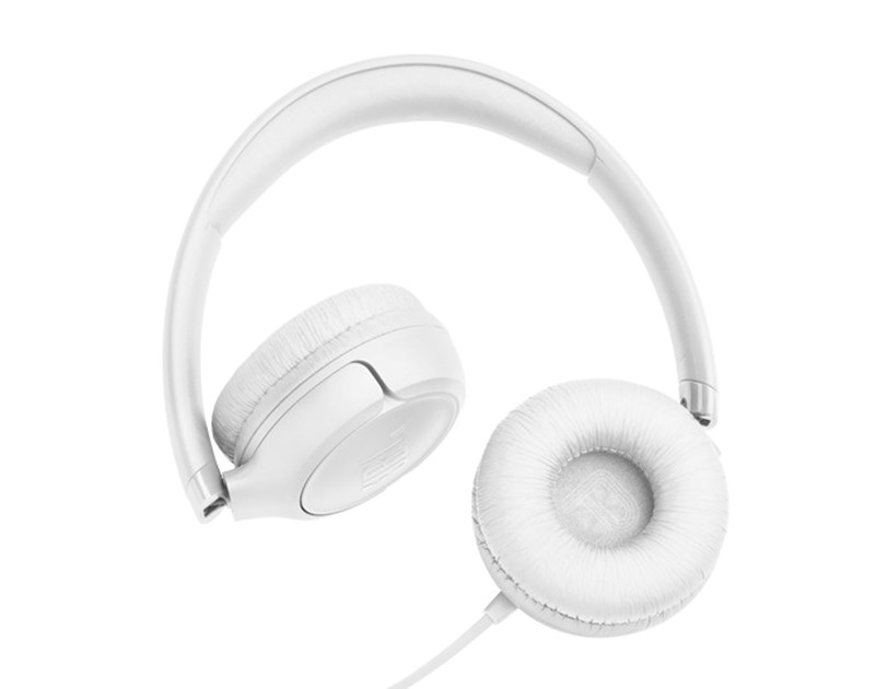 JBL Tune 530, naglavne slušalice, USB-C, bijele