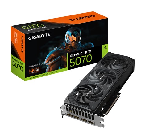 Gigabyte GeForce RTX 5070 OC SFF, 12GB GDDR7/192-bit, PCIe 5.0, HDMI/3×DP