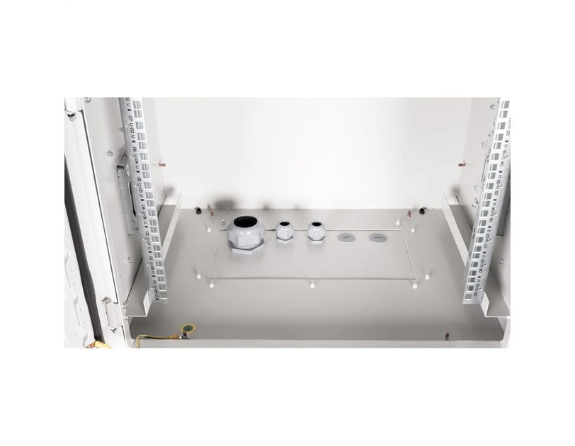 Roline 19" 9U 600×450×579 Pro zidni ormar, za vanjsku primjenu, IP55, sivi