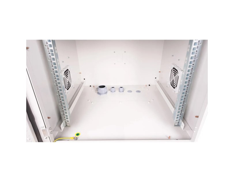 Roline 19" 9U 600×600×579 Pro zidni ormar, za vanjsku primjenu, IP55, sivi