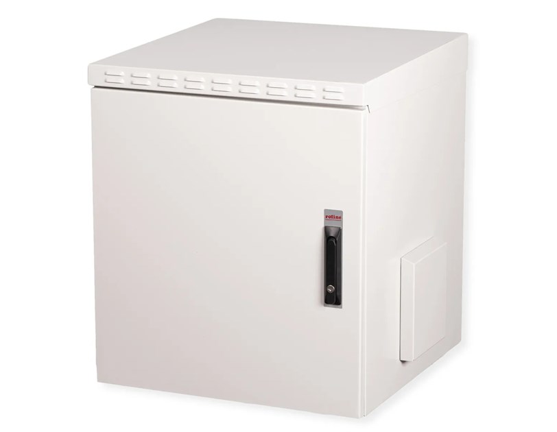 Roline 19" 12U 600×600×713 Pro zidni ormar, za vanjsku primjenu, IP55, sivi
