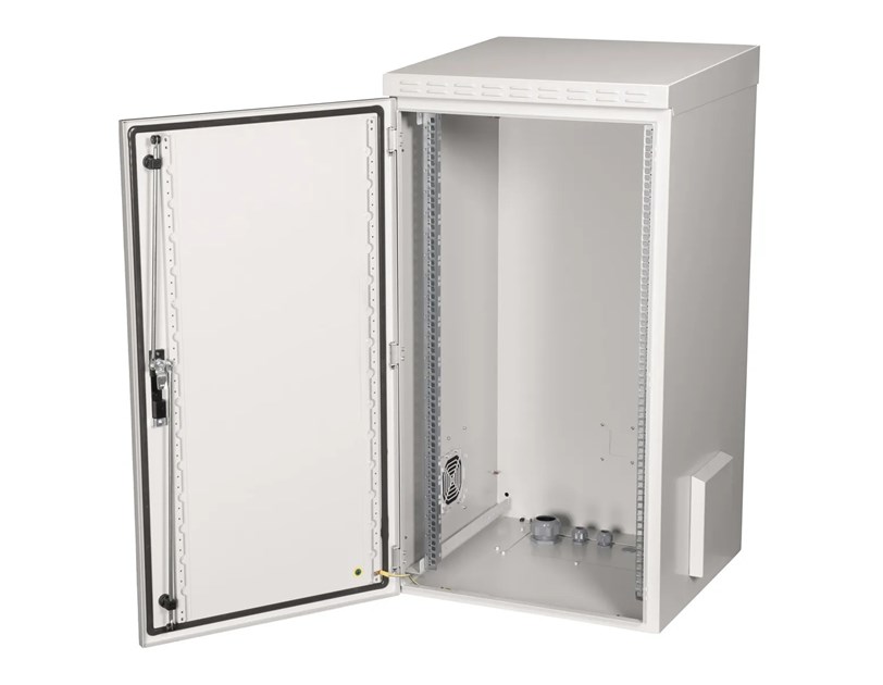 Roline 19" 22U 600×600×1157 Pro zidni ormar, za vanjsku primjenu, IP55, sivi