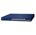 PLANET IPv4/IPv6, 24-Port 10/100/1000T + 4-Port 1G/2.5G SFP L2/L4 SNMP Managed Gigabit Ethernet Switch, supports ERPS Ring, Cloud-based CloudNMS, MQTT
