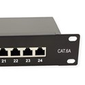 Roline VALUE Cat.6a/Class EA 19" Patch Panel 24-porta STP, crni