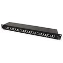 Roline VALUE Cat.6a/Class EA 19" Patch Panel 24-porta STP, crni