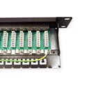 Roline VALUE Cat.6a/Class EA 19" Patch Panel 24-porta STP, crni