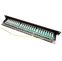 Roline VALUE Cat.6a/Class EA 19" Patch Panel 24-porta STP, crni