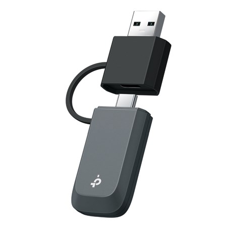 TP-Link BE3600 Archer TBE230U bežični Dual-Band Wi-Fi 7 USB3.0/USB Type C adapter 688Mbps/2882Mbps (2.4GHz/5GHz), 802.11a/b/g/n/ac/ax/be, WPA/WPA2/WPA3, WPA-PSK/WPA2-PSK