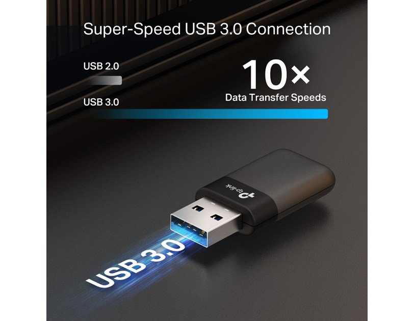 TP-LINK Archer TX50U, AX3000 Wi-Fi 6 USB adapter 