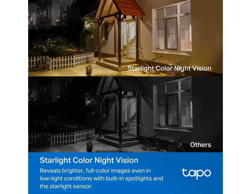 TP-Link Tapo C460 kamera + Tapo A201 Solar panel 4K 8MP, H.264, Color Night Vision, microSD, dvosmjerni audio, detekcija pokreta, vodootporna IP66, Wi-Fi, Tapo app