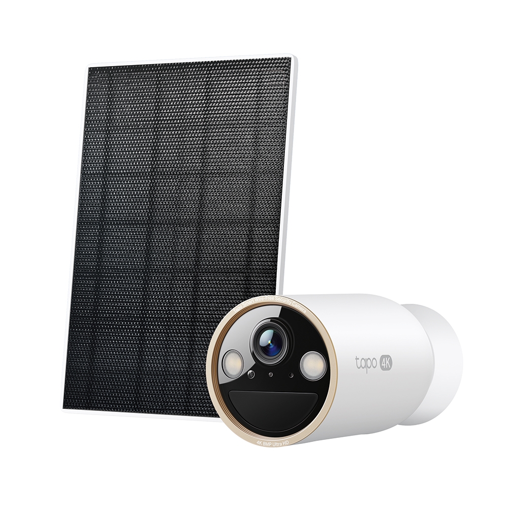TP-Link Tapo C460 kamera + Tapo A201 Solar panel 4K 8MP, H.264, Color Night Visi...