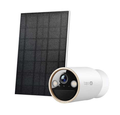 TP-Link Tapo C460 kamera + Tapo A201 Solar panel 4K 8MP, H.264, Color Night Vision, microSD, dvosmjerni audio, detekcija pokreta, vodootporna IP66, Wi-Fi, Tapo app