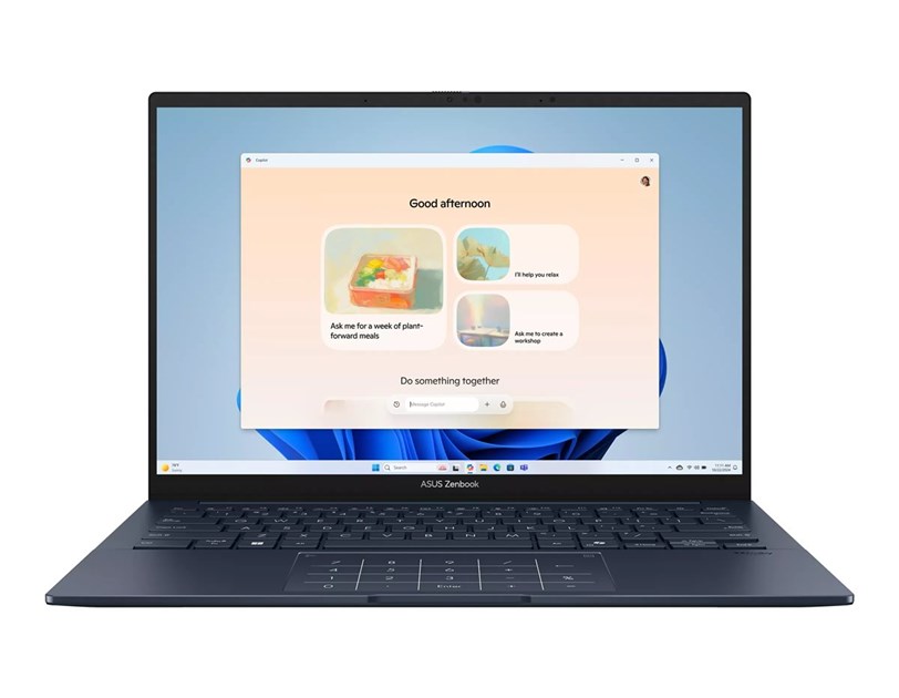 Asus Zenbook 14 UX3405CA-ST1439W 14" 3K OLED, Intel Core Ultra 7 255H, 32GB DDR5, 1TB M.2 NVMe, Intel Arc, WiFi/BT, Win 11 Home