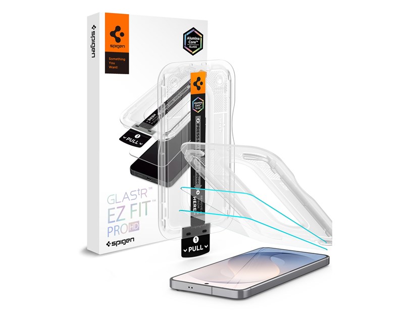 Spigen Glass tR EZ Fit Pro HD 2 Pack - Samsung Galaxy S26 FE