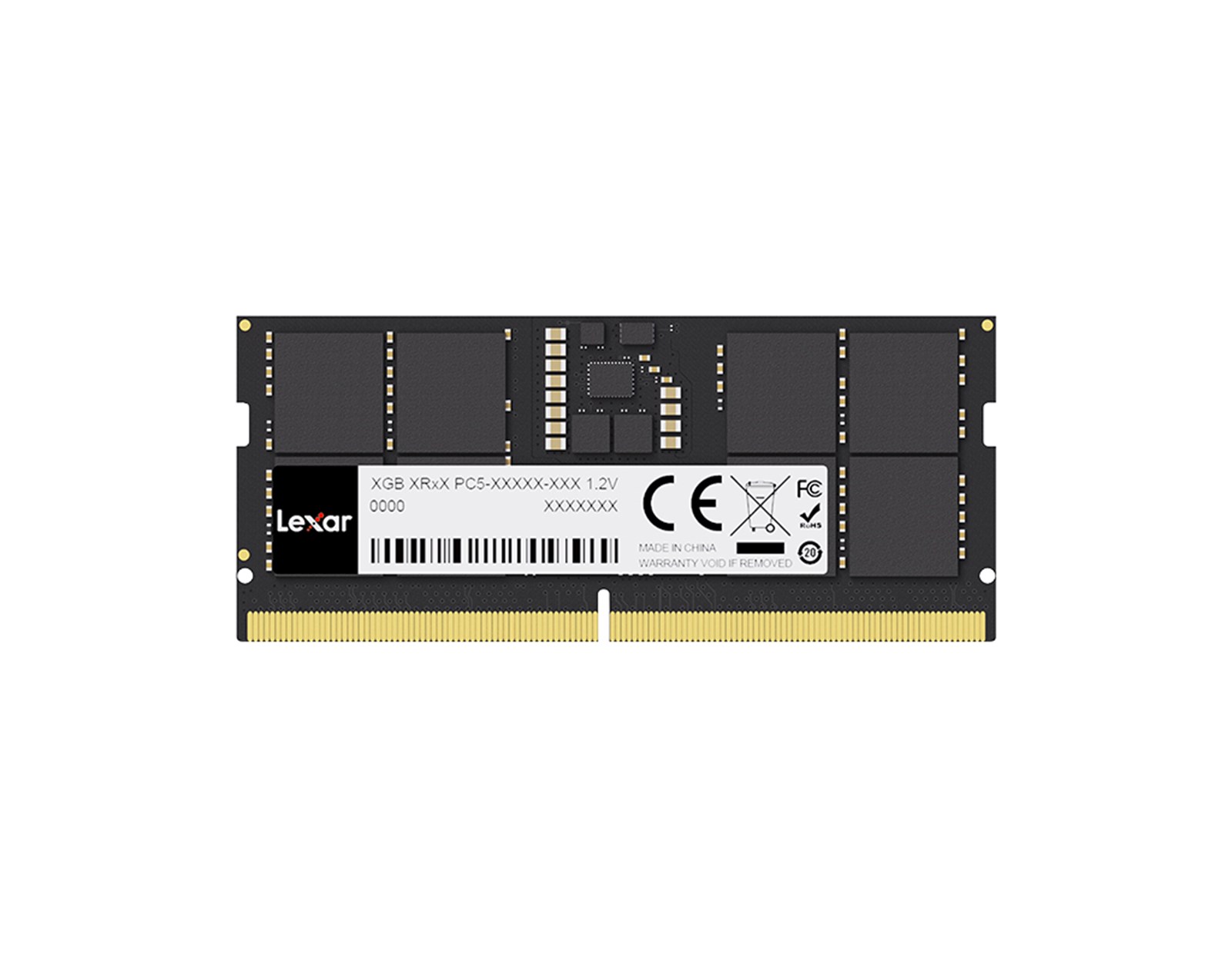 Lexar SO-DIMM 16GB DDR5 4800MHz, CL40 1.1V