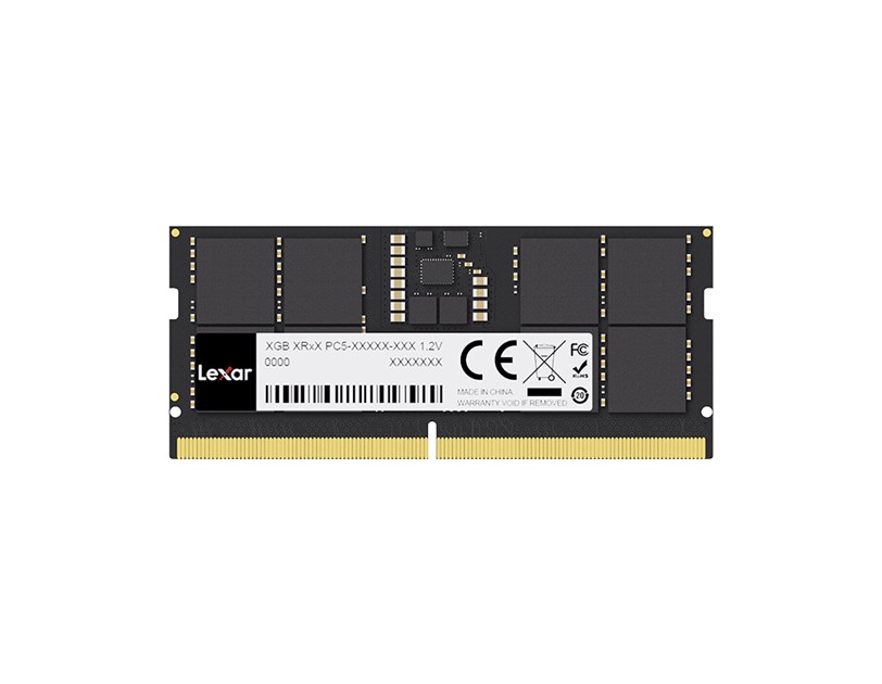 Lexar SO-DIMM 16GB DDR5 4800MHz, CL40 1.1V