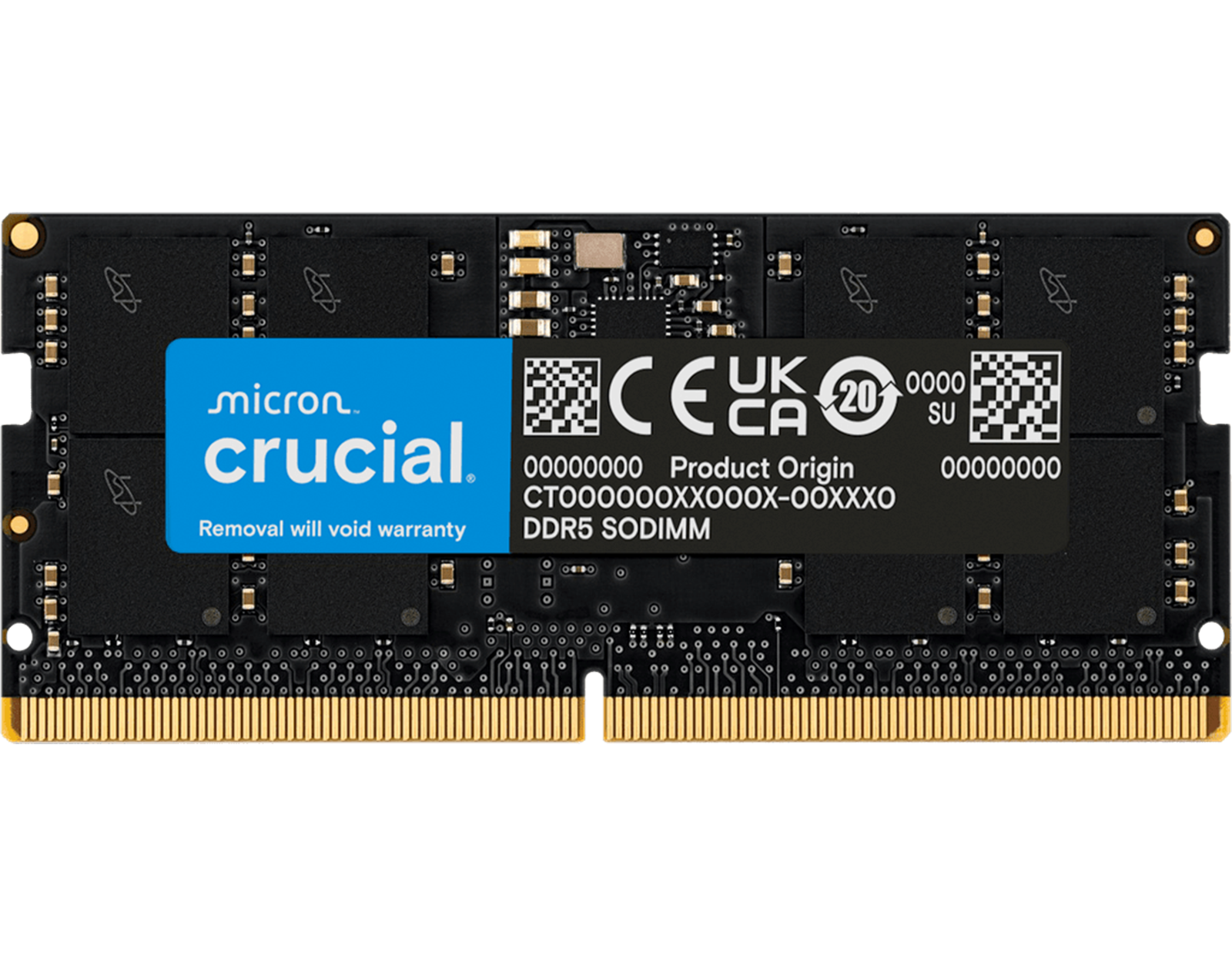 Crucial SO-DIMM 32GB DDR5 5600MHz,  CL46 1.1V