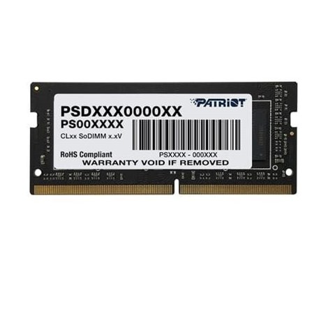 Patriot SO-DIMM 8GB DDR4 3200MHz, CL22, 1.2V