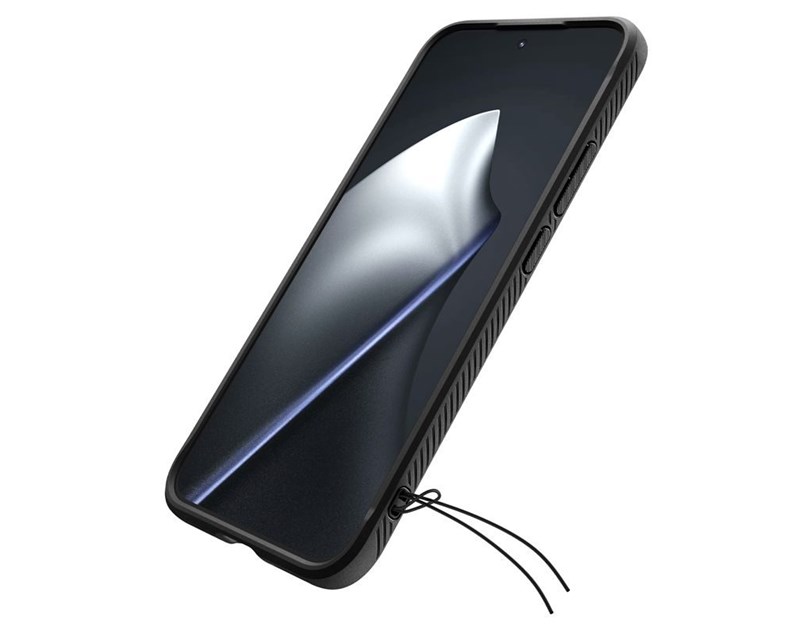 Spigen Rugged Armor, matte black - Xiaomi 15T