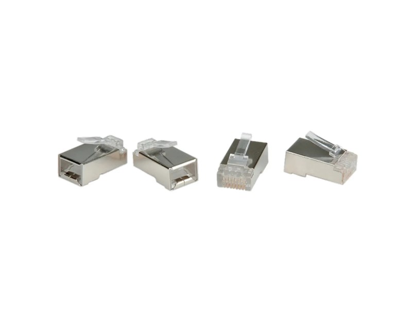 Roline STP RJ45 konektor Cat.6/Class E, for stranded wire (10 kom./pak.)
