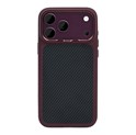 Rixus Mag Carbon With MagSafe Compatible For Apple iPhone 17 Pro, 18 Pro Deep Purple