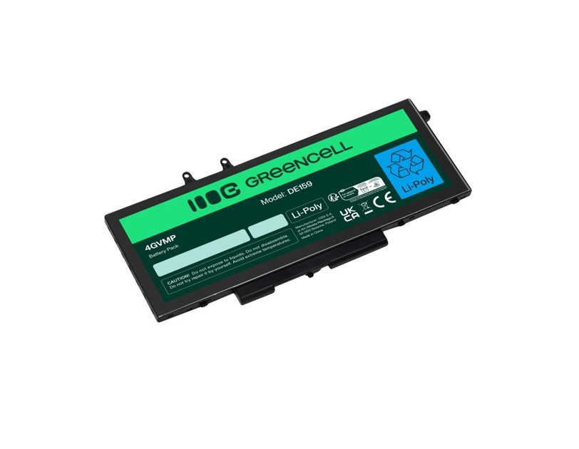 Green Cell (DE159) baterija 4GVMP 8000mAh, 7.4V za Dell Latitude 5400 5410 5500 5510 Precision 3540 3550